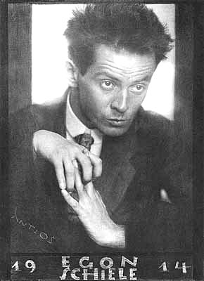 Egon Schiele en 1914