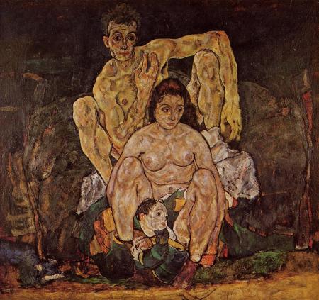 The Family, Egon Schiele, 1918