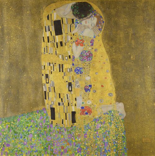 « The Kiss - Gustav Klimt - Google Cultural Institute » par Gustav Klimt — Google Art Project. Sous licence Domaine public via Wikimedia Commons - http://commons.wikimedia.org/wiki/File:The_Kiss_-_Gustav_Klimt_-_Google_Cultural_Institute.jpg#/media/File:The_Kiss_-_Gustav_Klimt_-_Google_Cultural_Institute.jpg